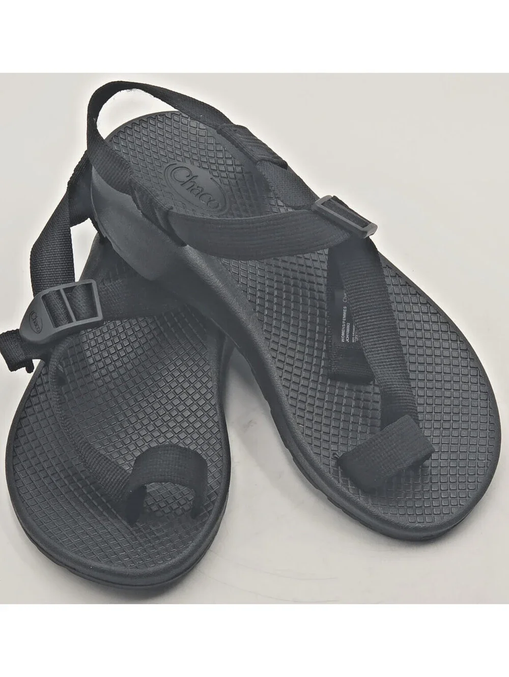 Chaco Bodhi Women's Size 6 Black Adjustable Toe Loop Hiking Sport Sandals